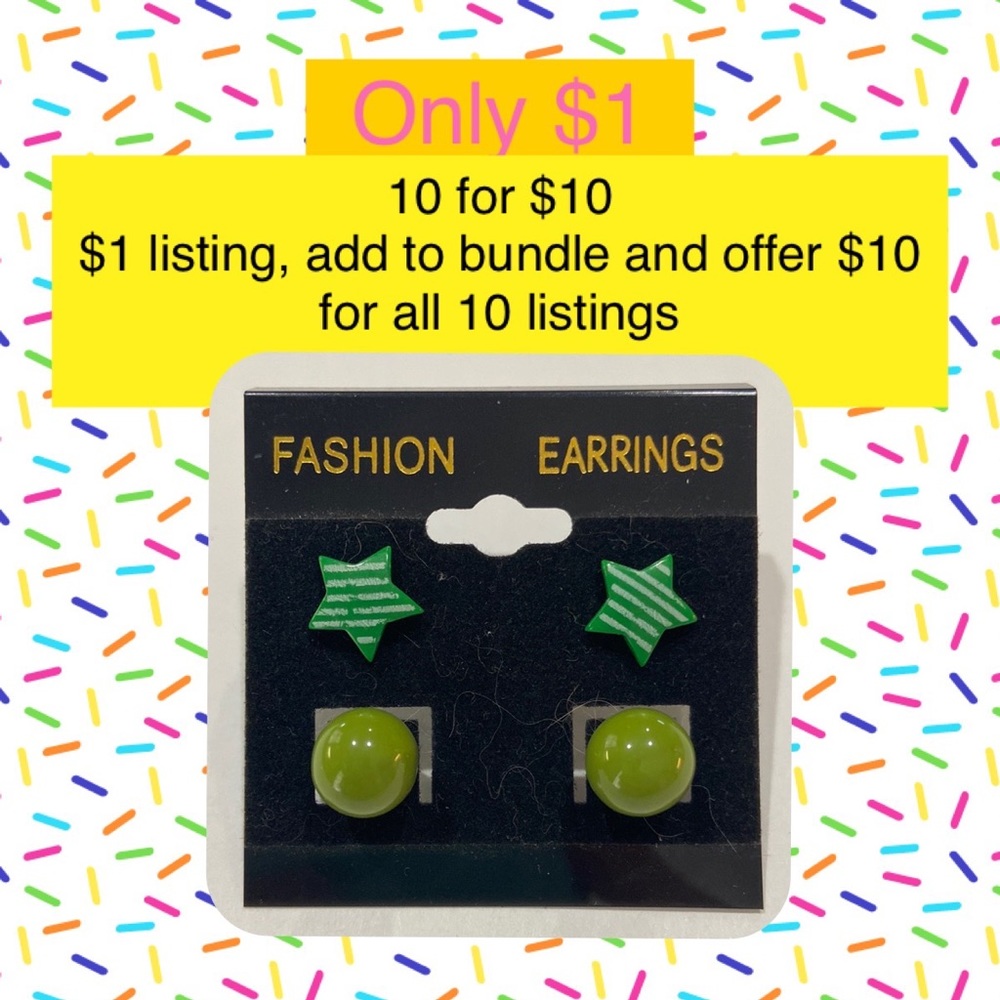 2 pack earrings